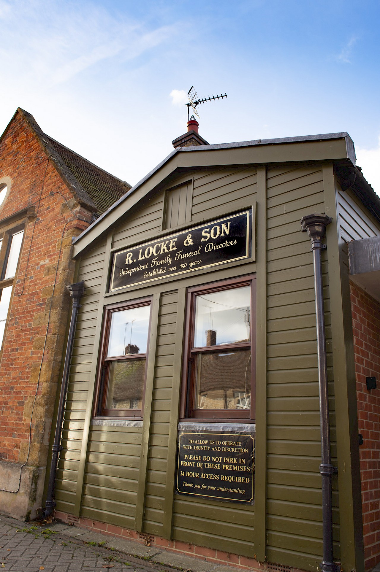 Entrance to our Kineton premises
